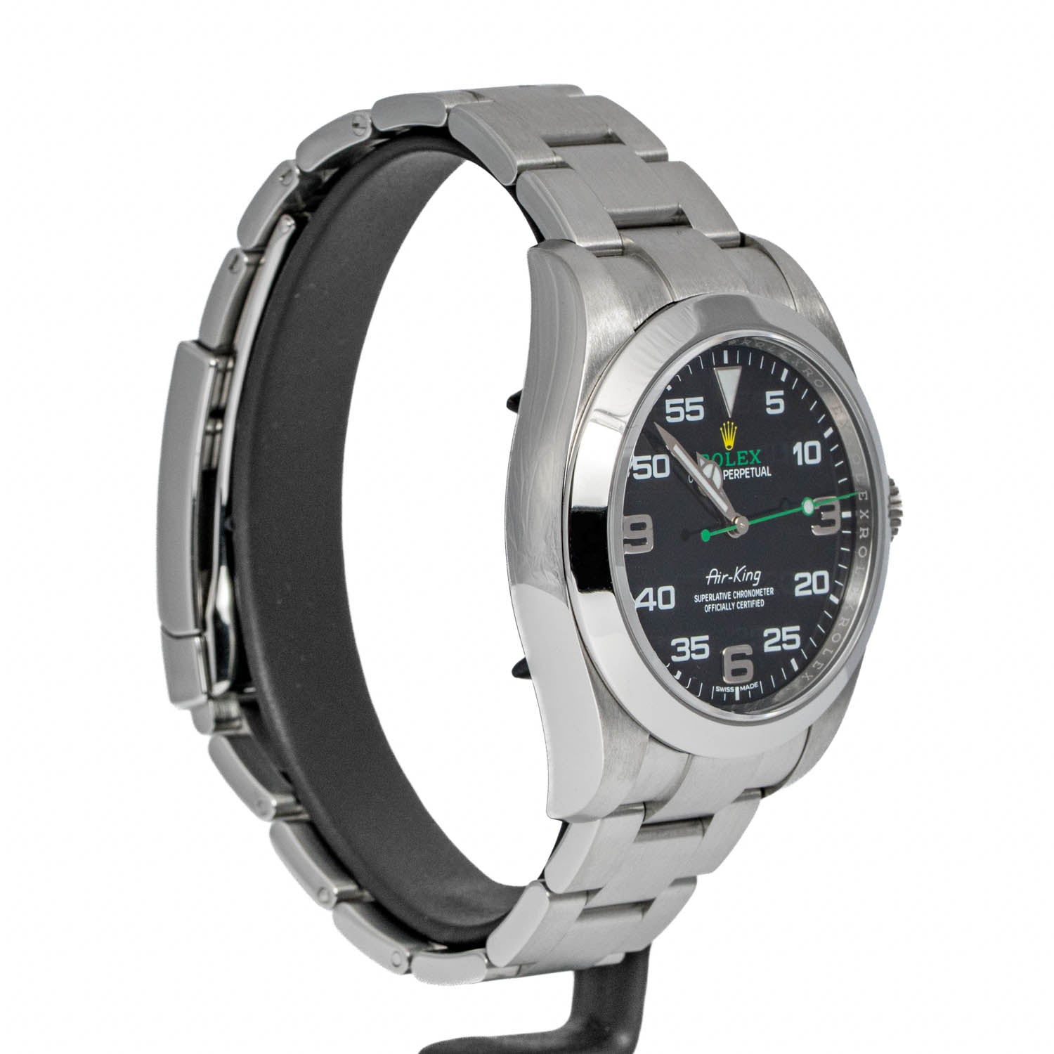 Pre-Owned Watches | Rolex Air-King Black Dial Oyster Bracelet- 116900