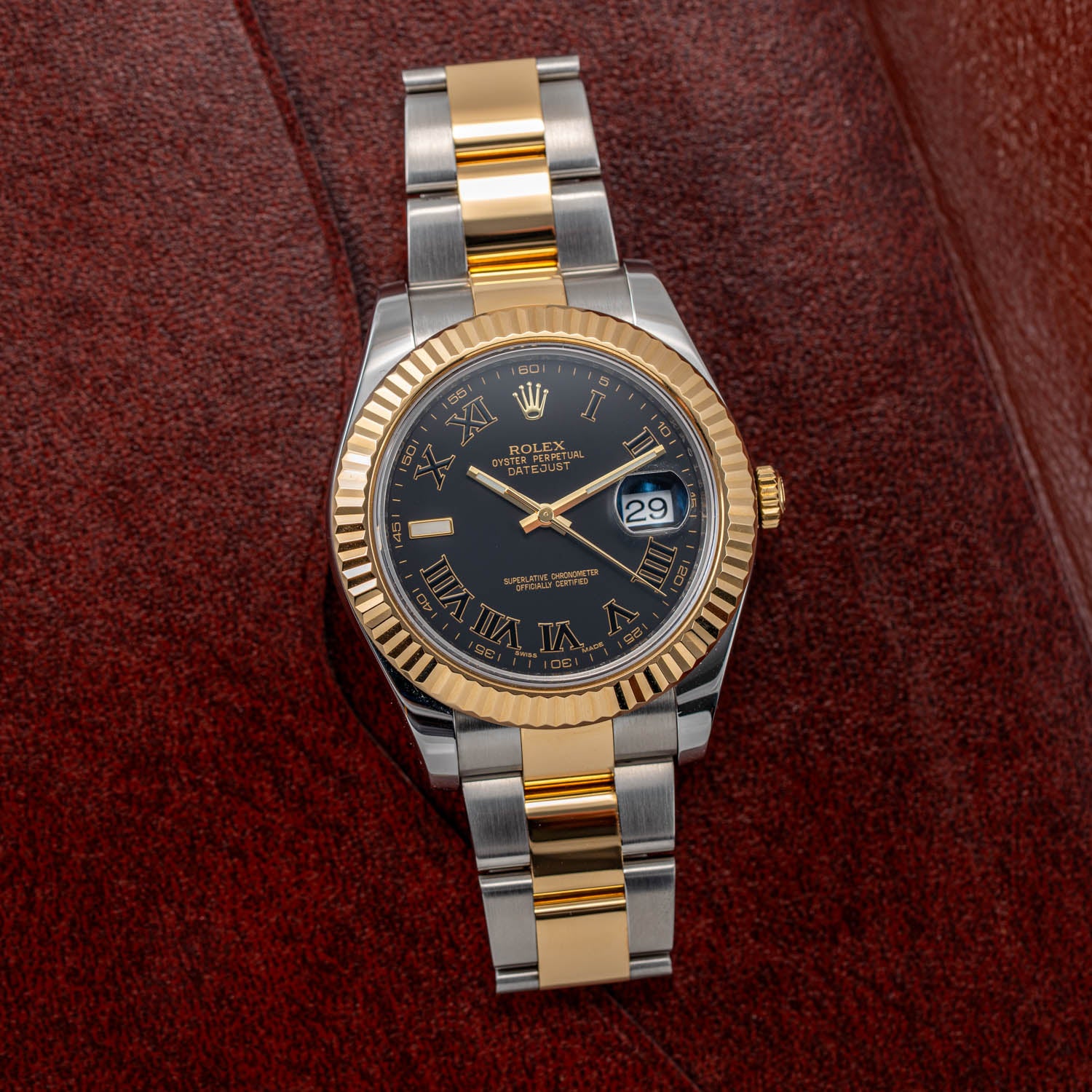 Rolex Datejust 41mm Gray Roman Dial - 116333