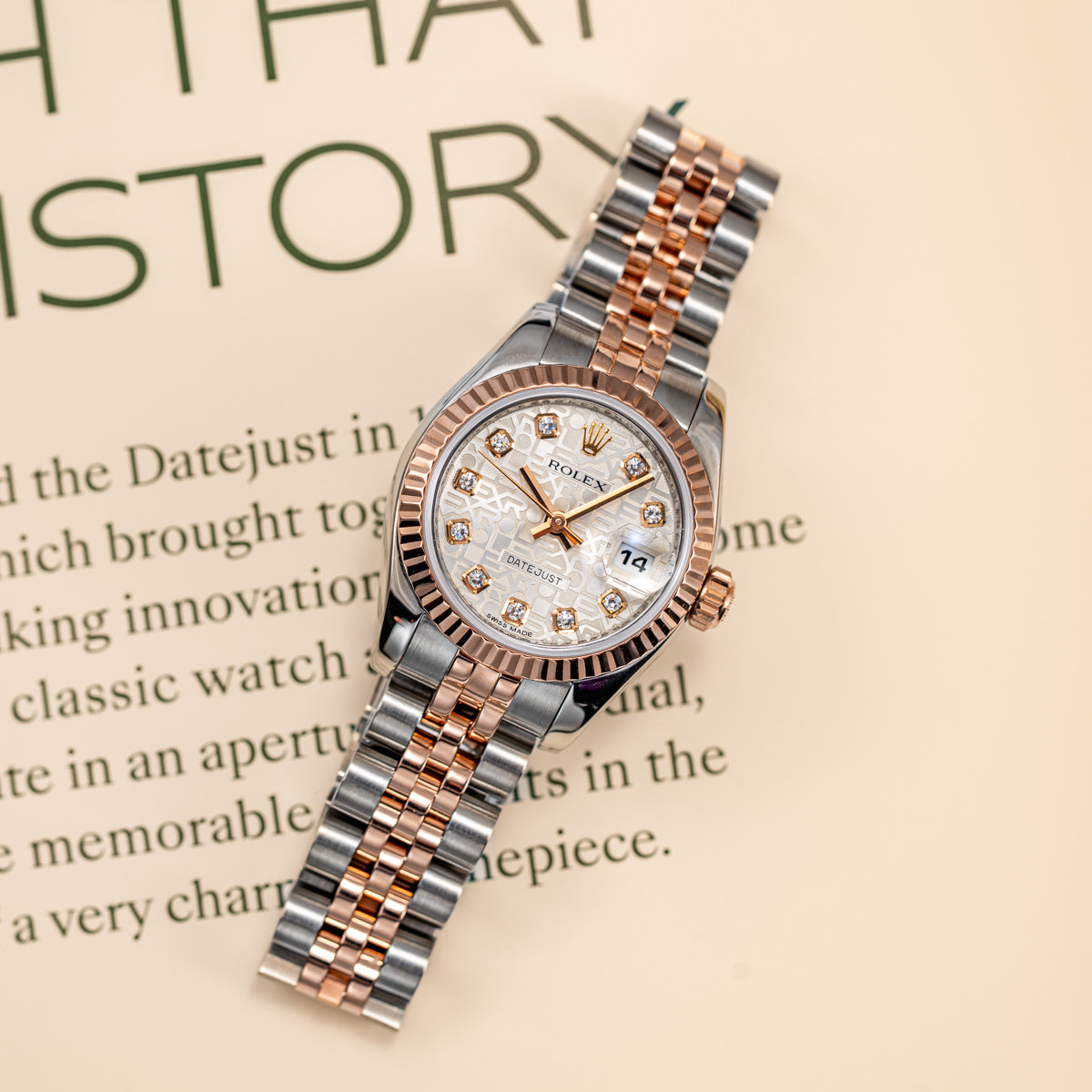 Rolex Lady-Datejust 26mm Rolex Diamond Dial - 179171