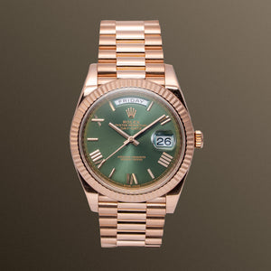 Rolex Day-Date - Olive Green Dial 228235