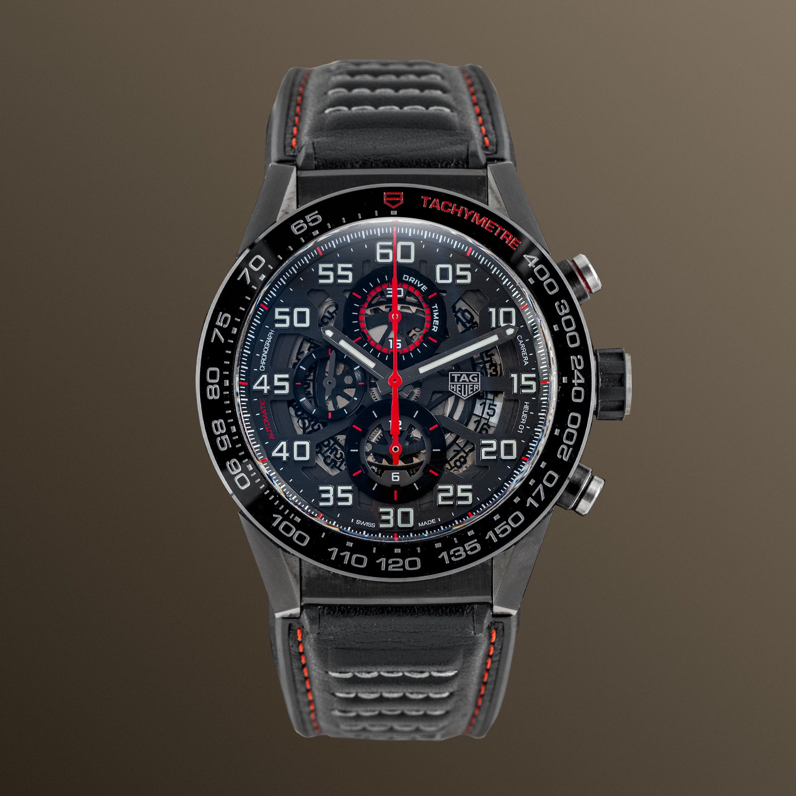 TAG Heuer Carrera Heuer 01 Chronograph 45mm Skeleton - CAR2A1H