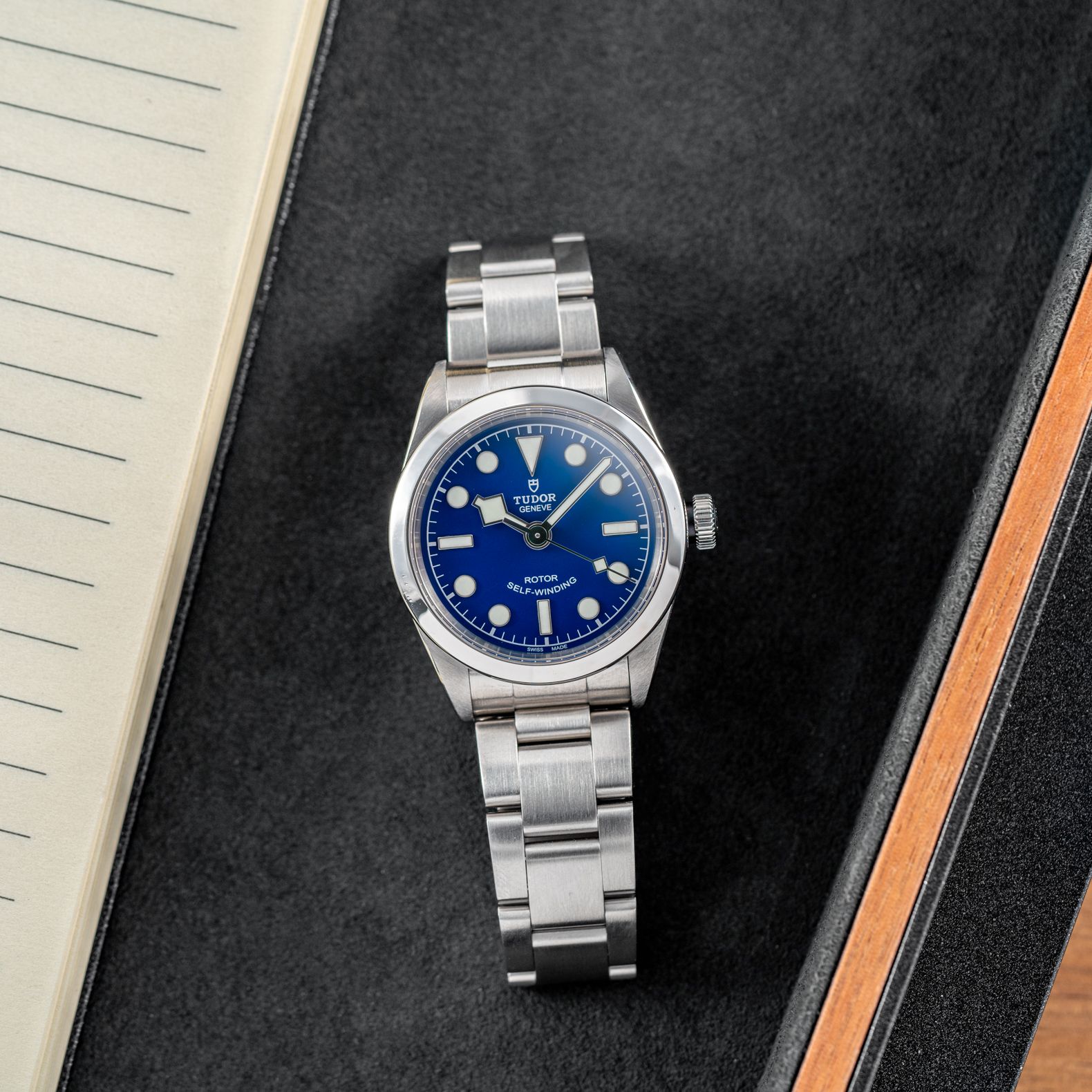 TUDOR Black Bay 32 mm Blue Dial “Smiley” - 79580