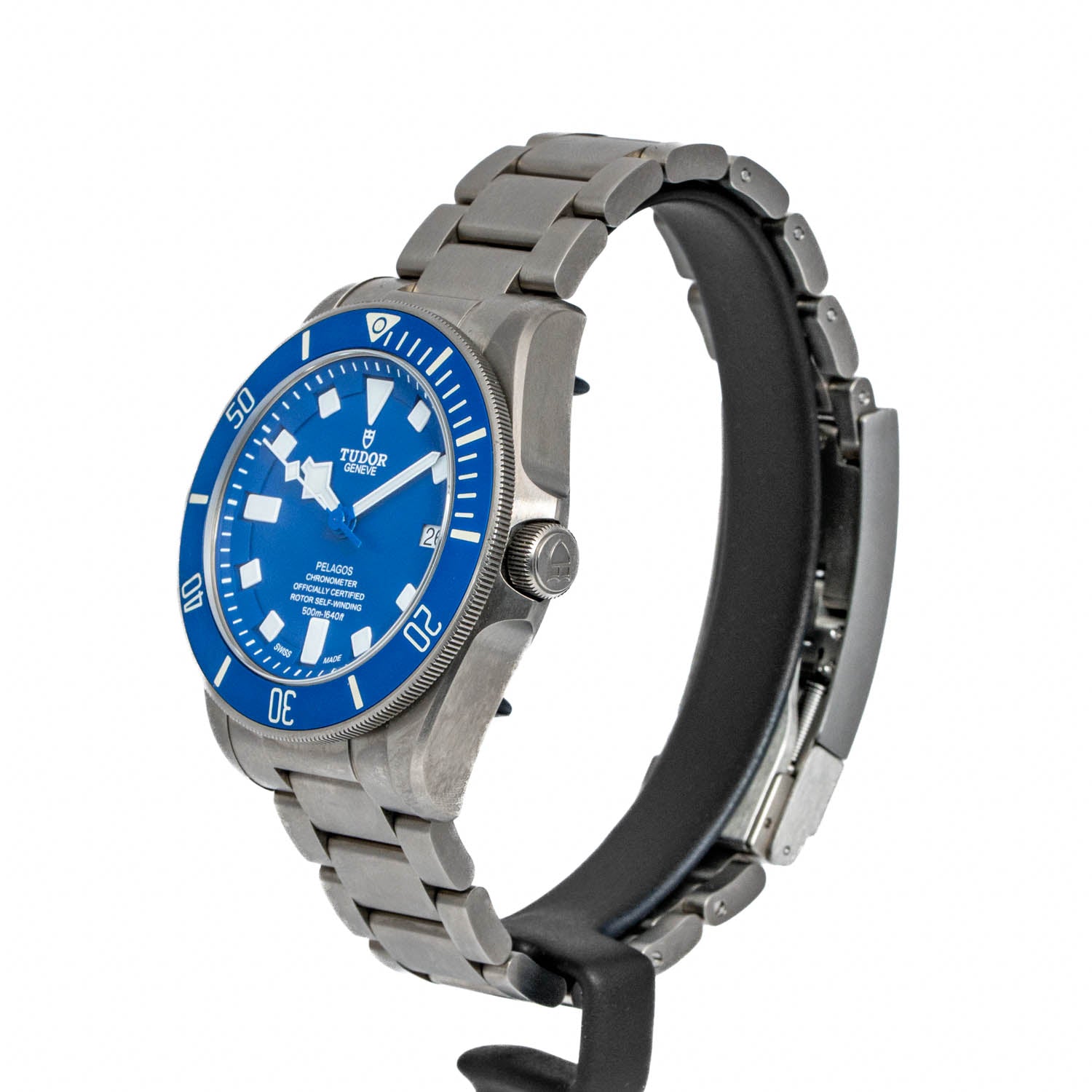 Tudor Pelagos Blue Dial Titanium Diver - M25600TB-0001