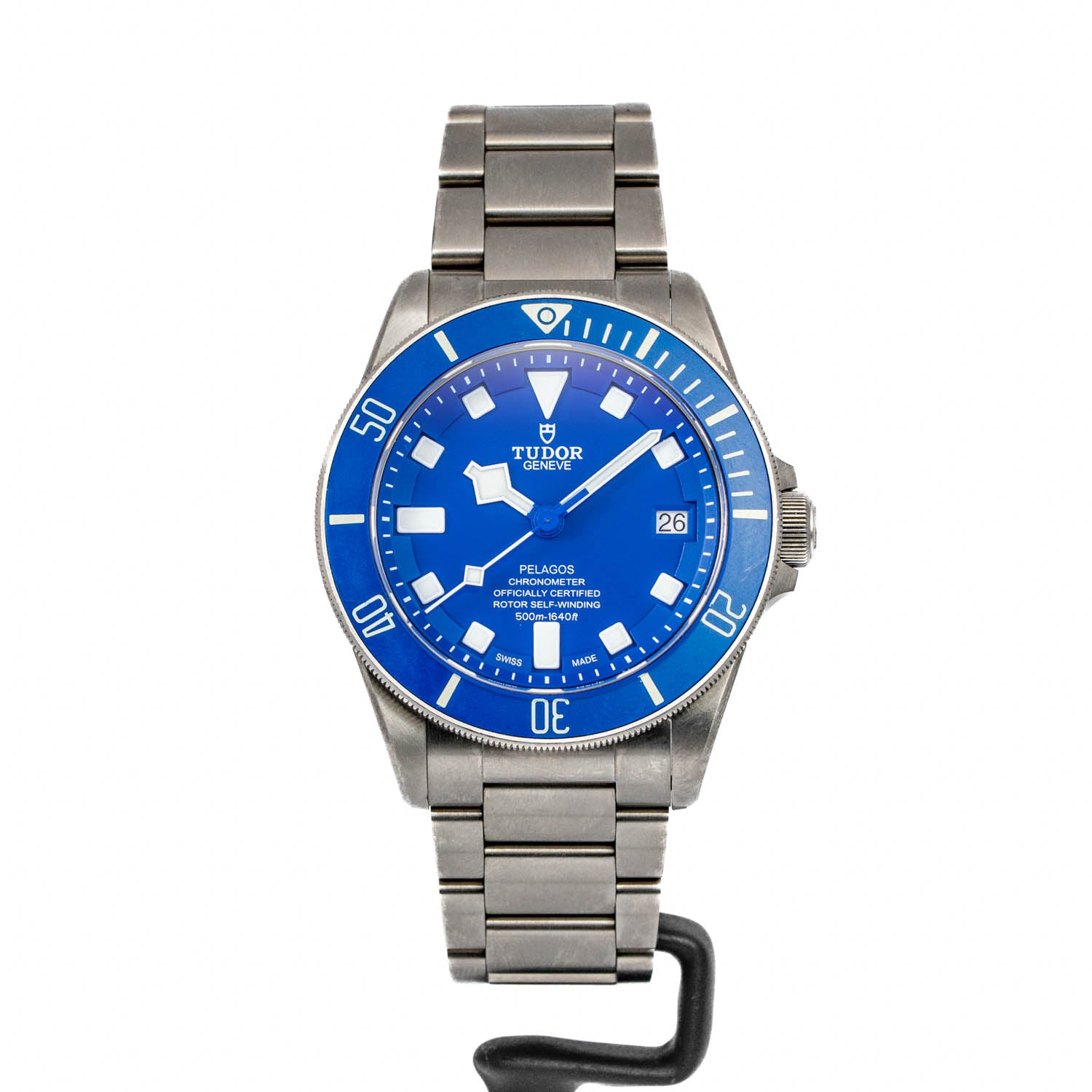 Tudor Pelagos Blue Dial Titanium Diver - M25600TB-0001