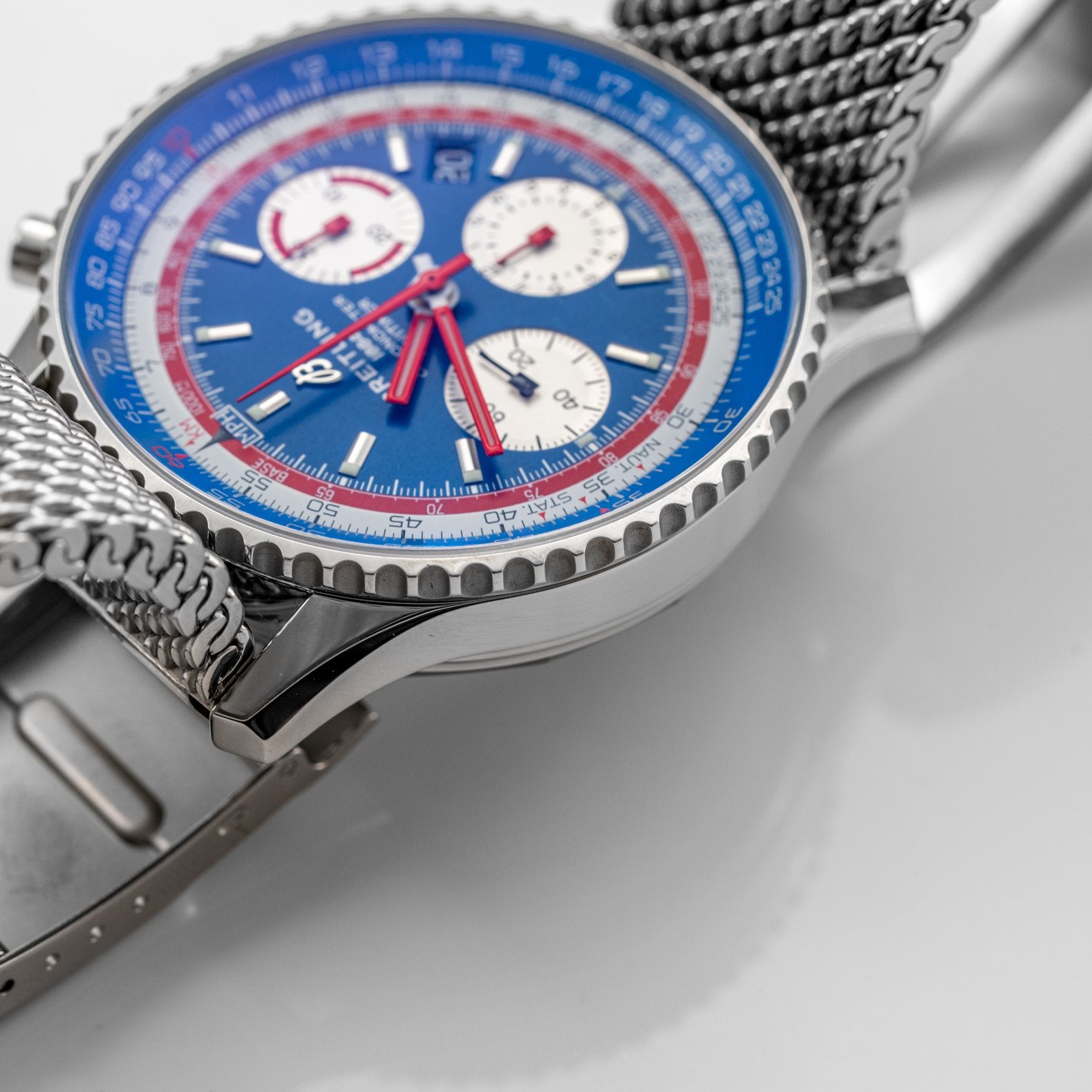 Breitling Navitimer B01 Chronograph 43mm Blue Dial - AB01212B1C1A1