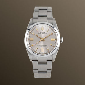 Rolex Oyster Perpetual 36mm Silver Dial - 126000