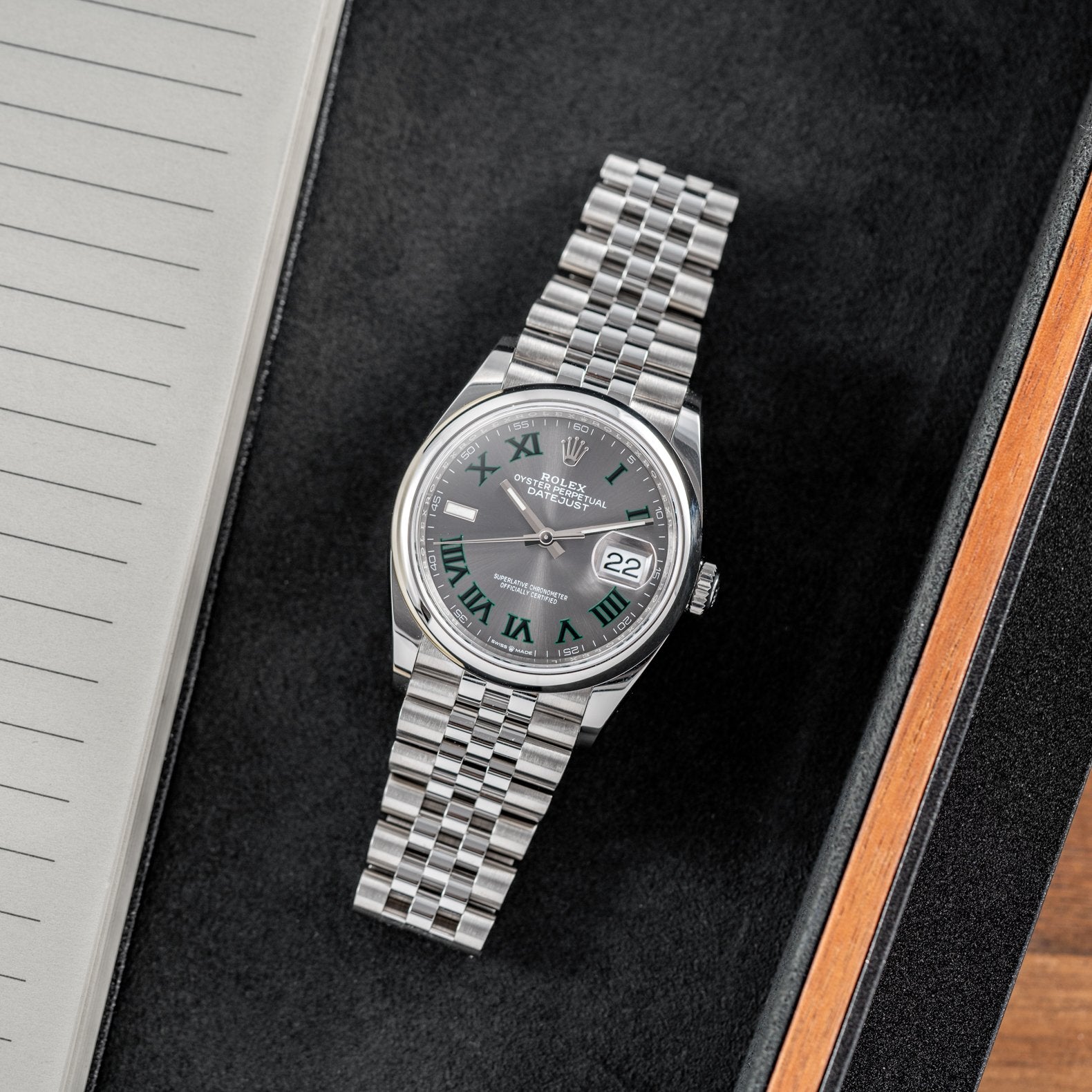 Rolex Datejust 36mm Wimbeldon Dial - 126200