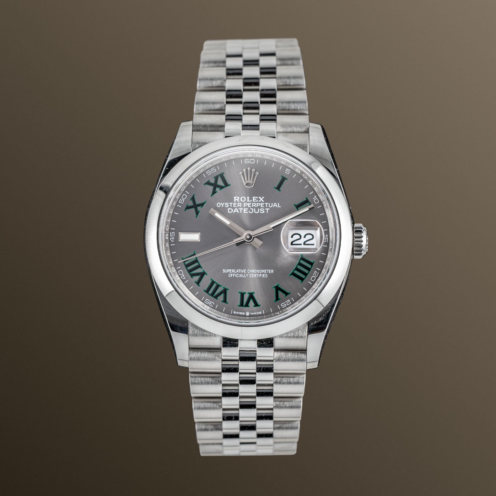 Rolex Datejust 36mm Wimbeldon Dial - 126200