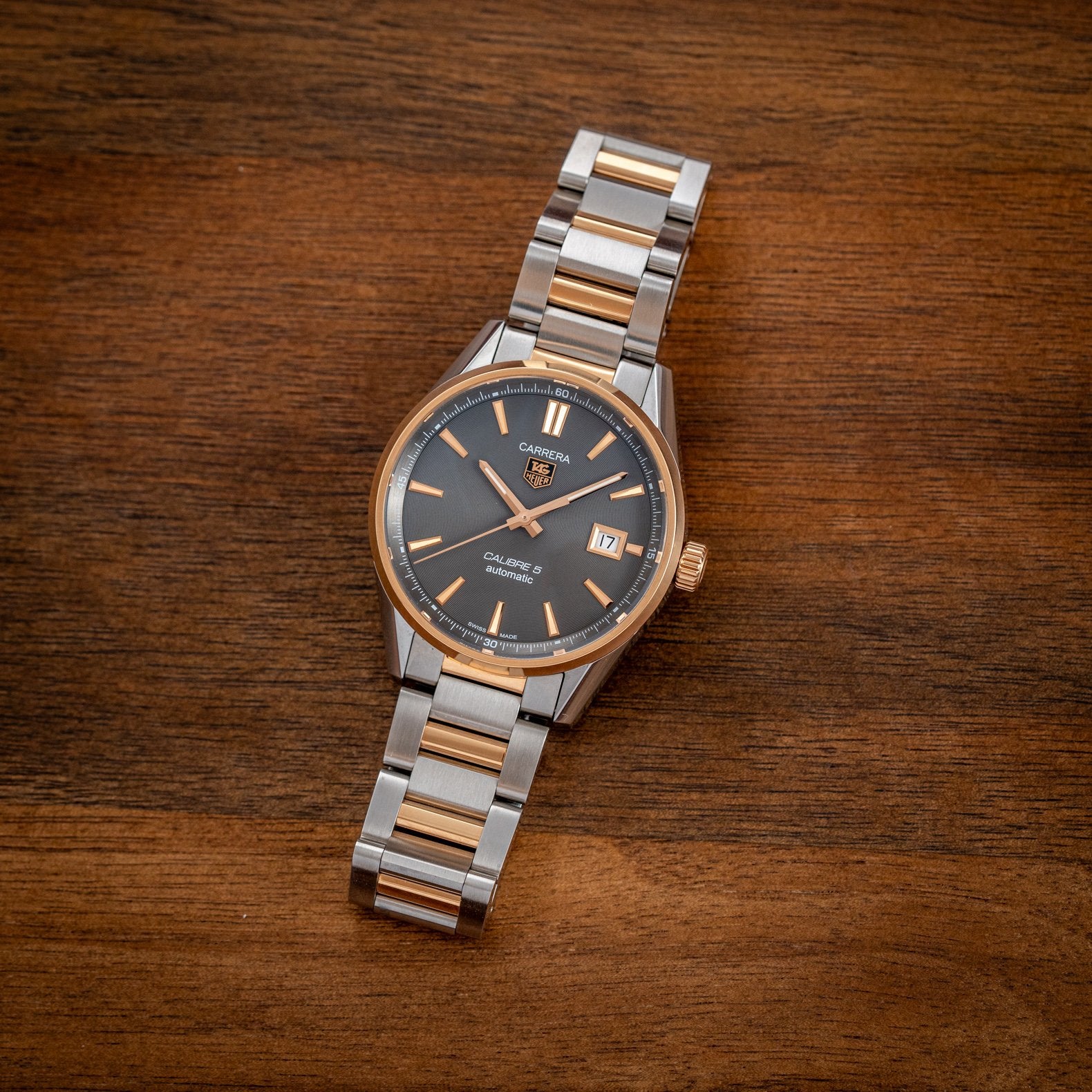 TAG Heuer Carrera 39mm Two-Tone - WAR215E.BD0784