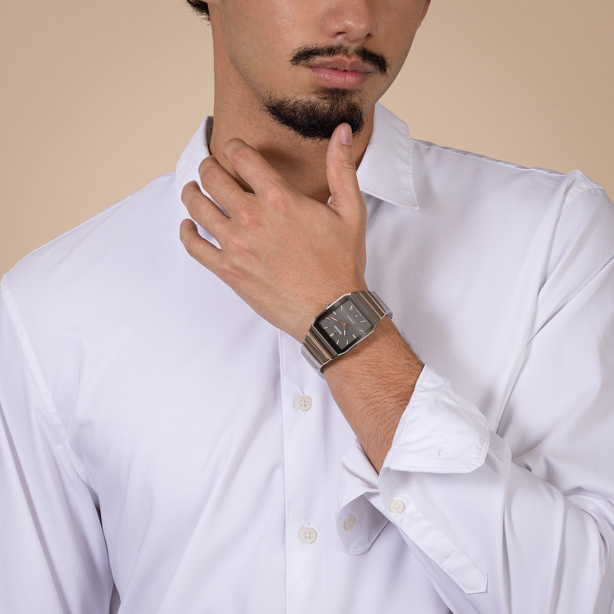 Anatom Automatic Ceramic 32.5mm - Grey Dial on Bracelet