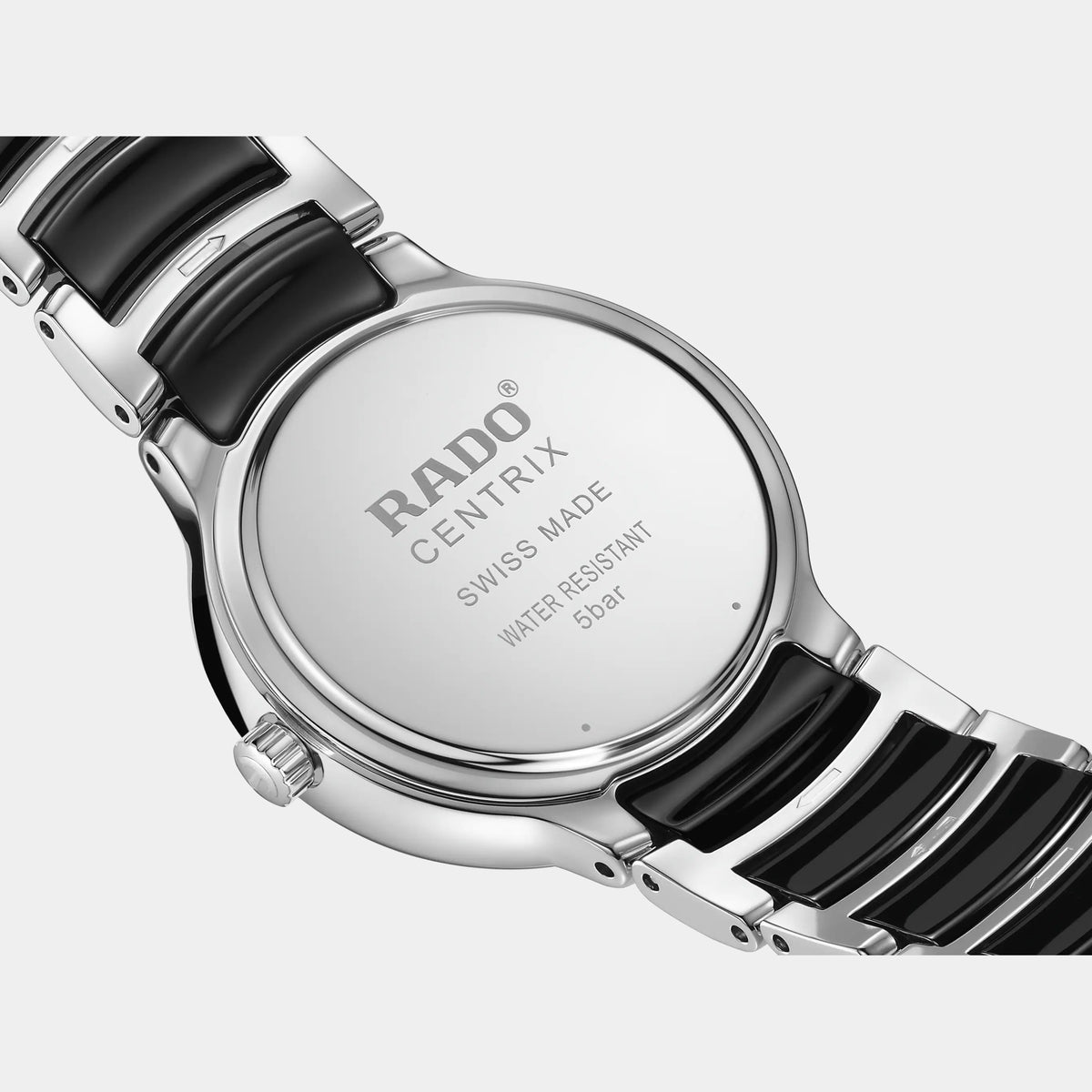 Rado | Centrix Quartz 30.5mm - Black Dial on Bracelet