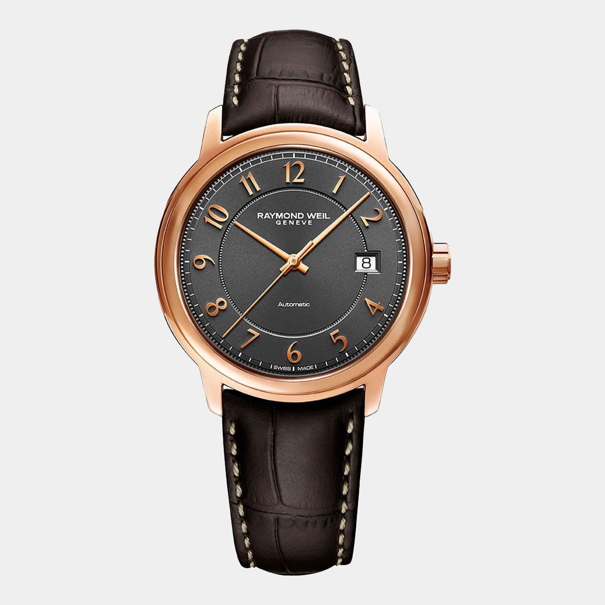 RAYMOND WEIL | Maestro 40mm - Grey Dial on Leather Strap