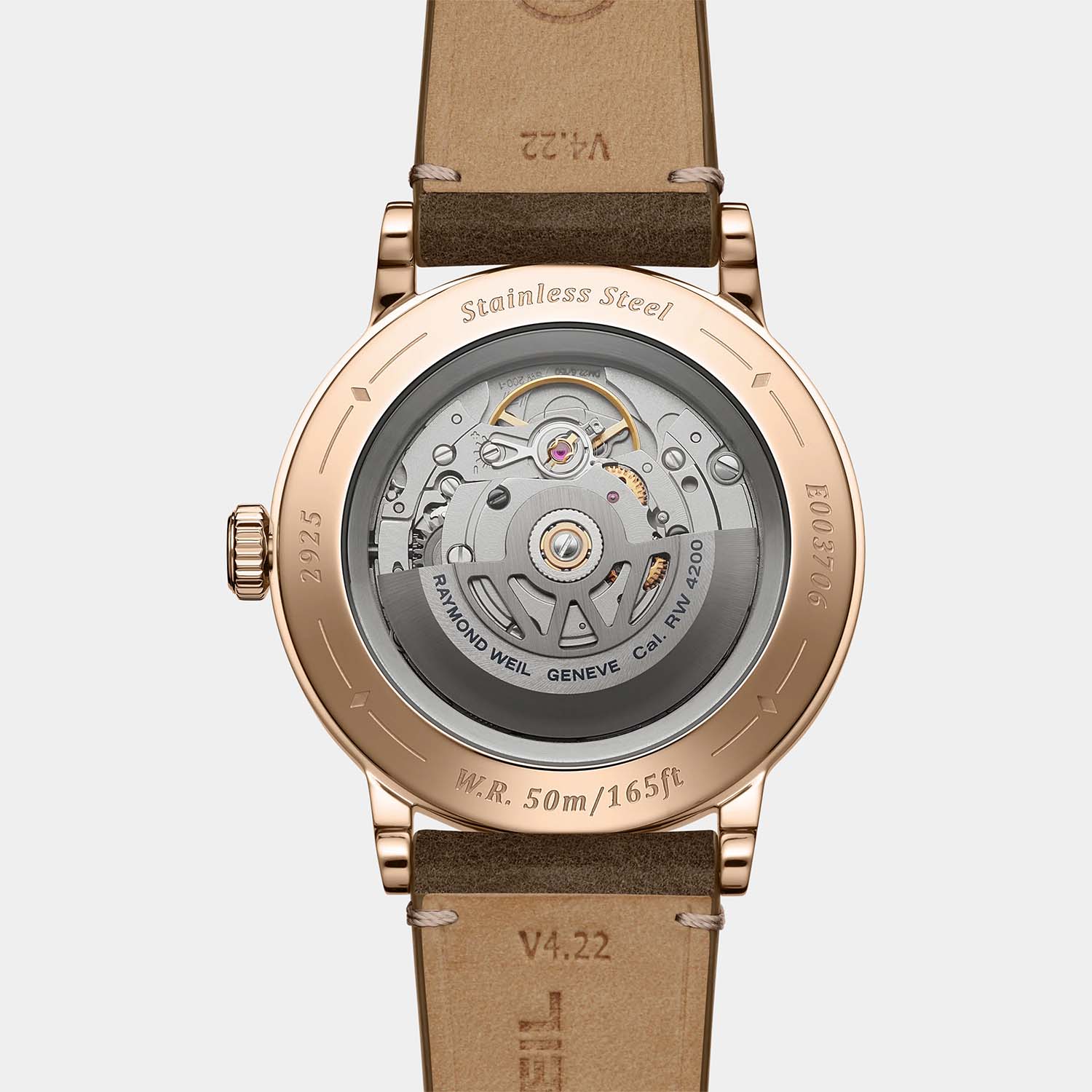 Millesime 39mm Rose Gold Tone - Silver Dial on Strap