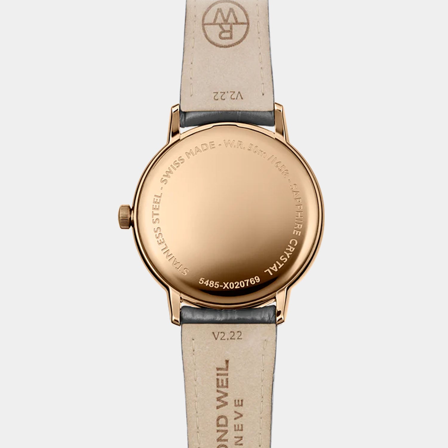 Toccata 39mm - Rose Gold Dial on Leather Strap