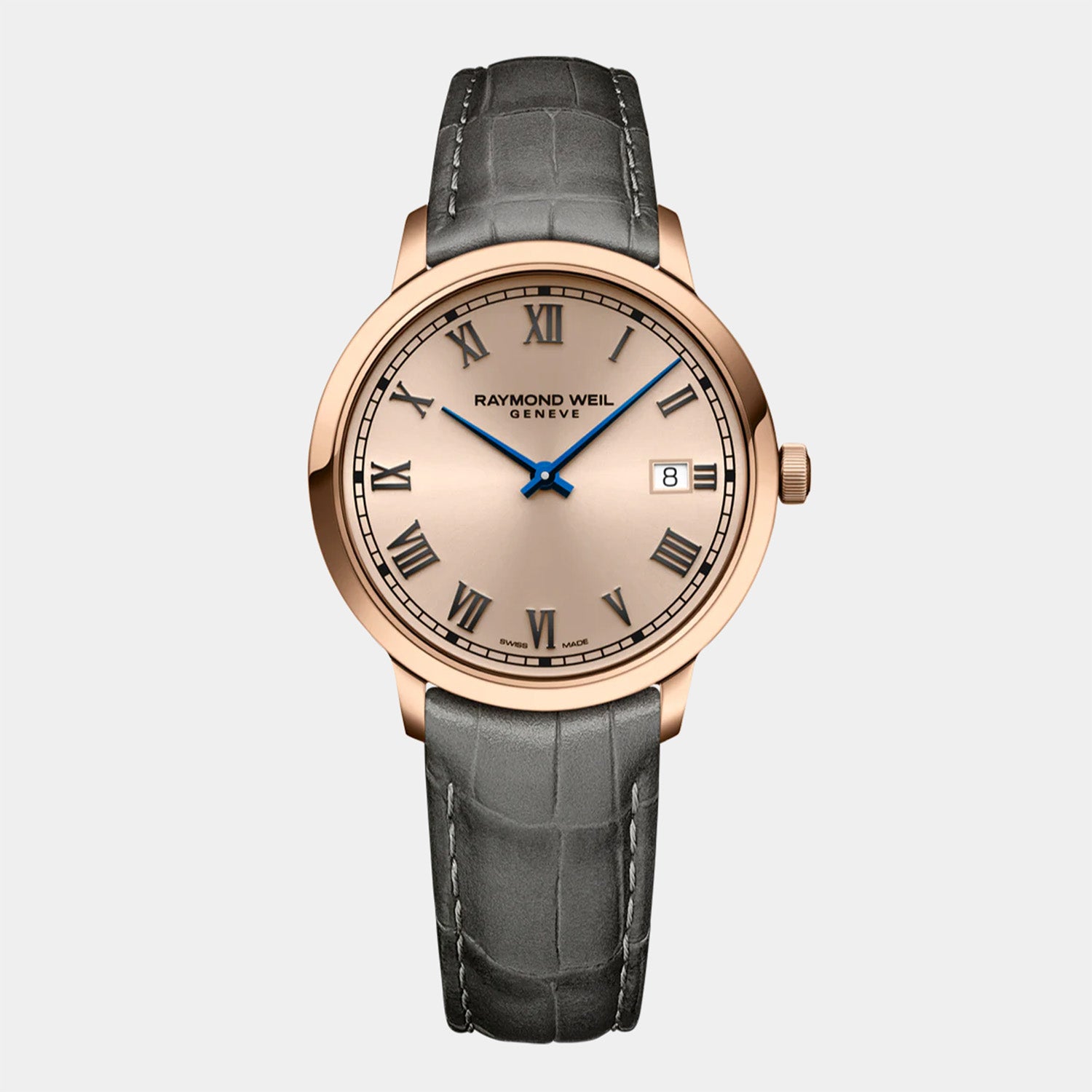 Raymond Weil 腕時計 RAYMOND WEIL | Toccata 39mm - Rose Gold Dial on Leather Strap