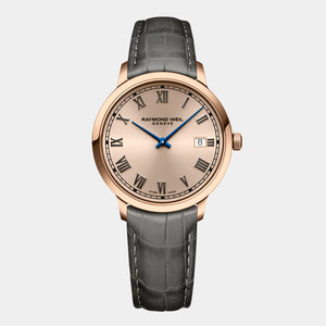 Toccata 39mm - Rose Gold Dial on Leather Strap