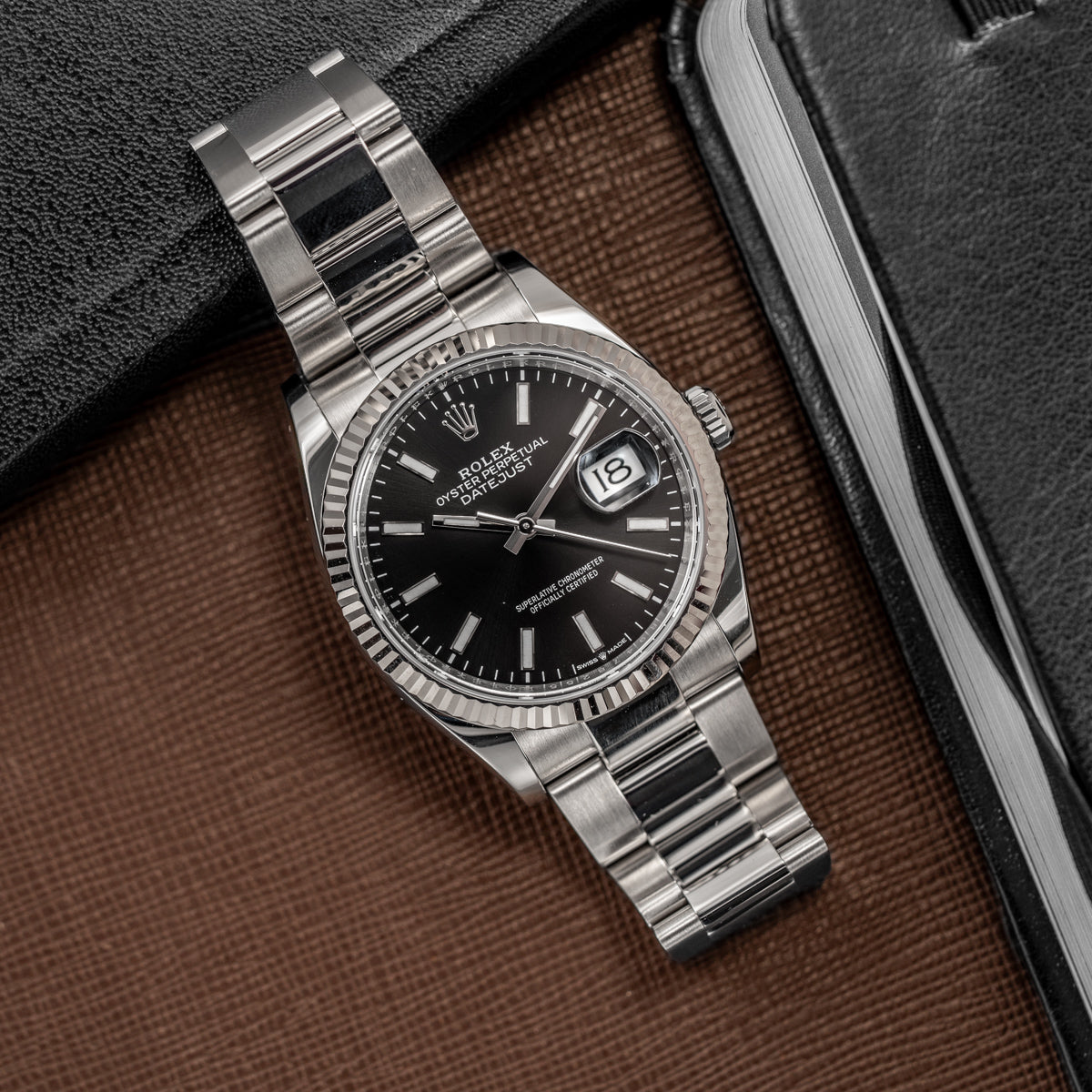 Rolex Datejust 36mm Black Dial - 126234