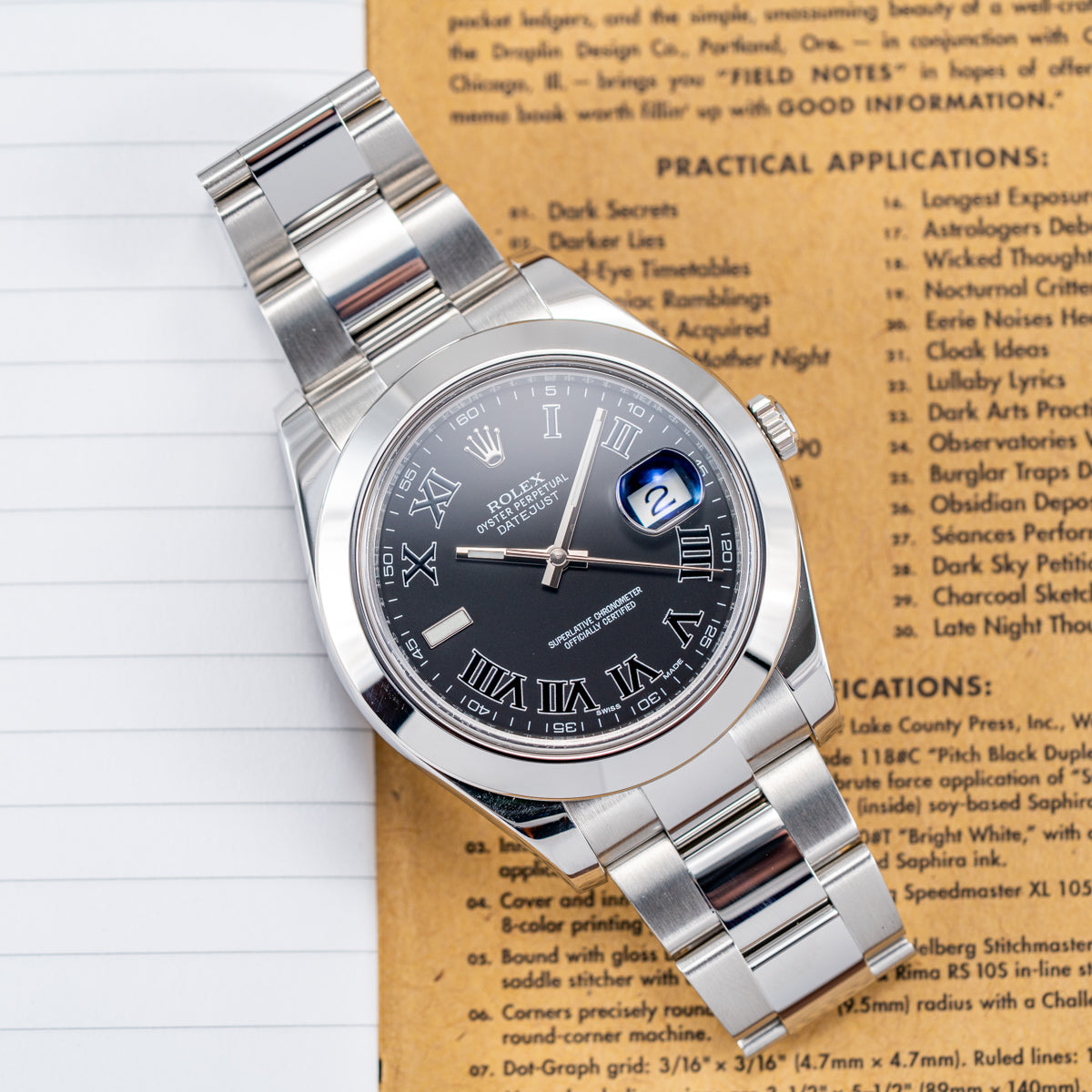Rolex Datejust II Grey Dial 116300
