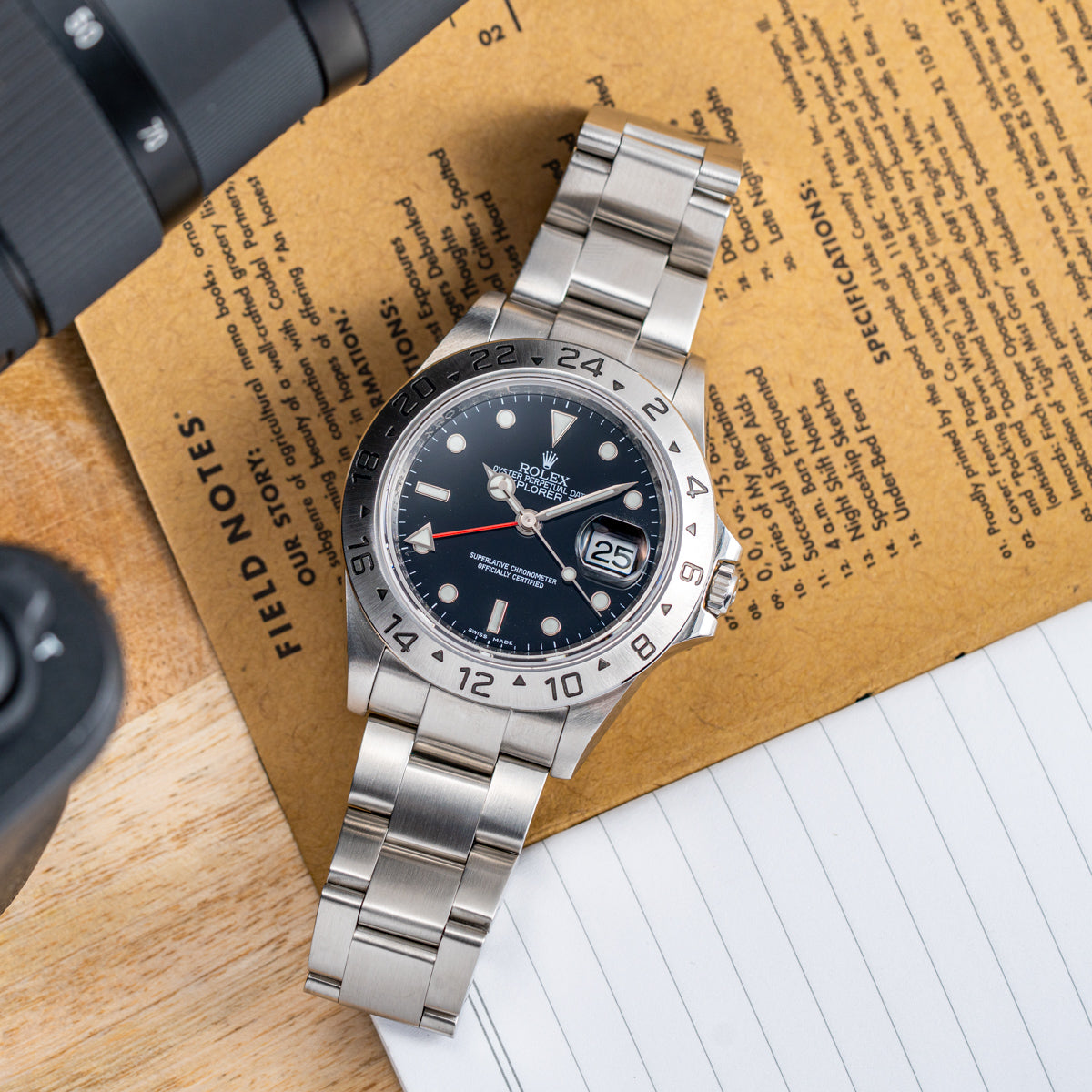 Pre-Owned Watches | Rolex Explorer II Black Dial 16570