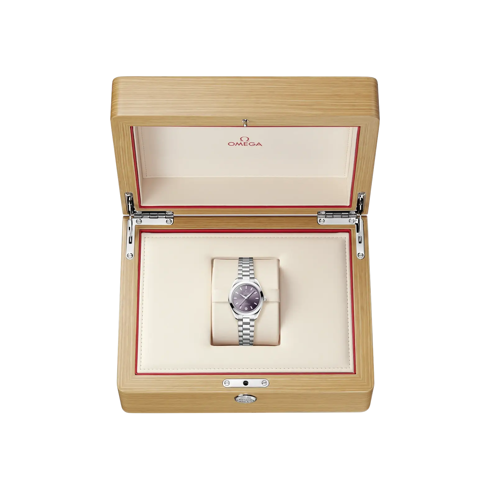 Seamaster Aqua Terra 30mm - Purple Dial on Bracelet