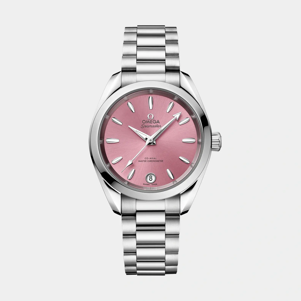 OMEGA ピンクダイヤル 腕時計 OMEGA | Seamaster Aqua Terra Shades 34mm - Pink Dial on Bracelet
