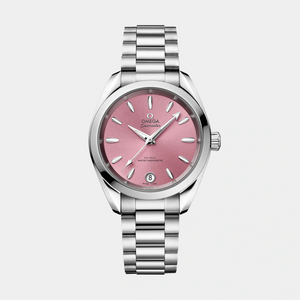 Seamaster Aqua Terra Shades 34mm - Pink Dial on Bracelet
