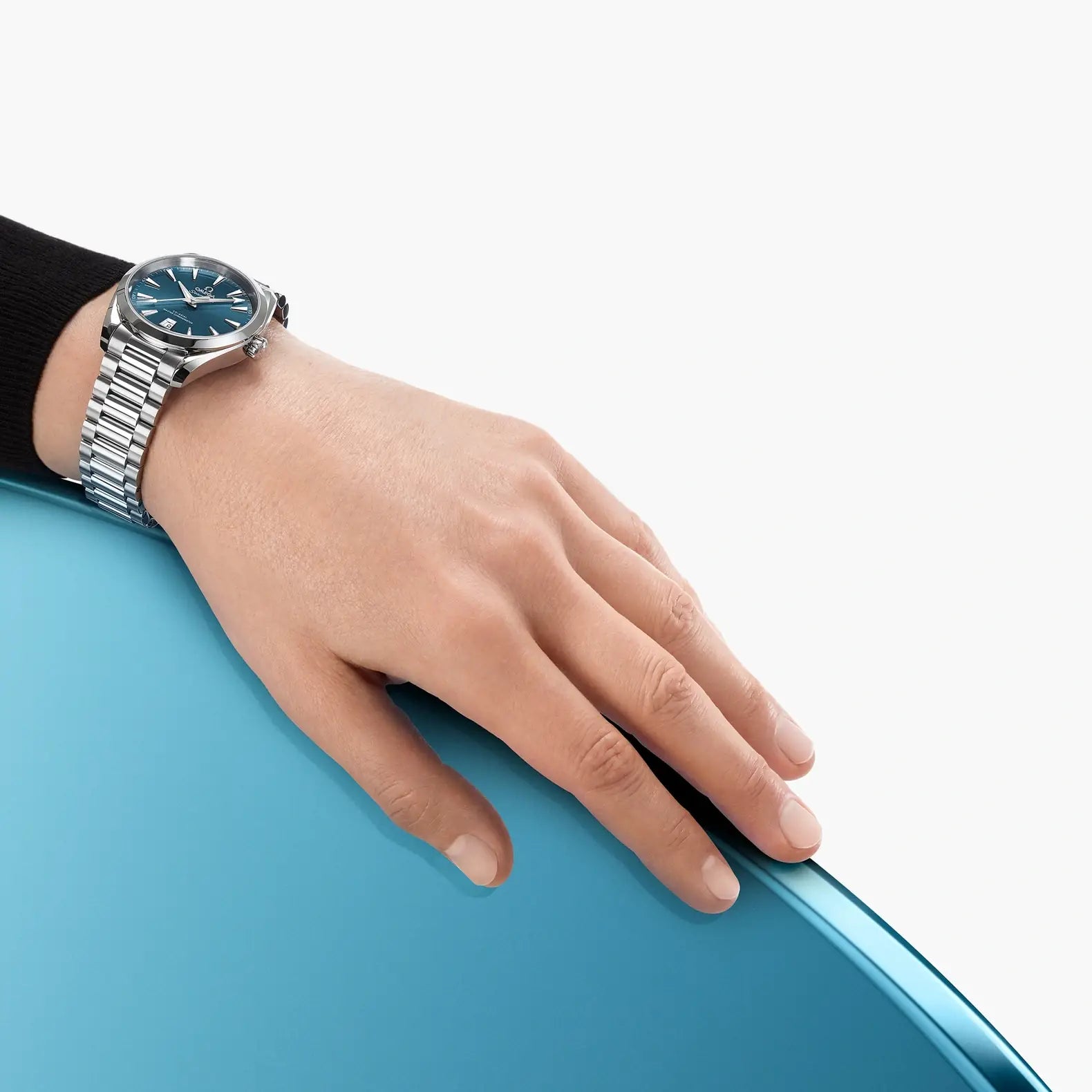 Seamaster Aqua Terra 38mm - Atlantic Blue Dial on Bracelet