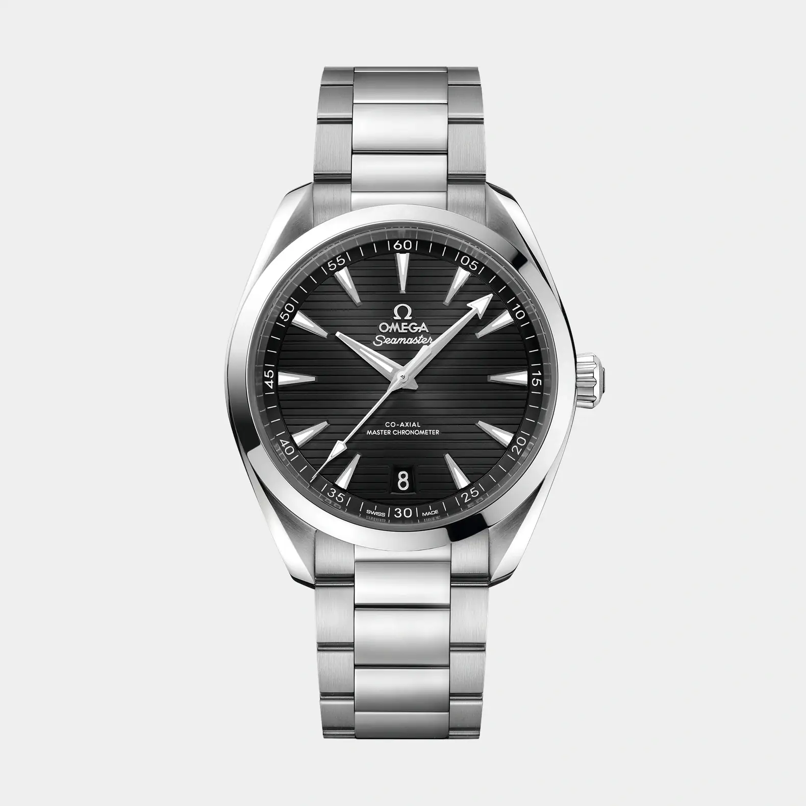 Seamaster Aqua Terra 41mm - Black Teak Dial on Bracelet