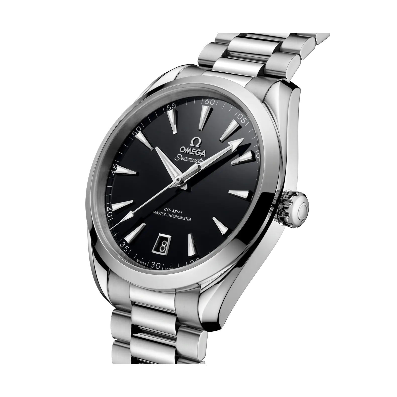 Seamaster Aqua Terra 41mm - Black Lacquer Dial on Bracelet