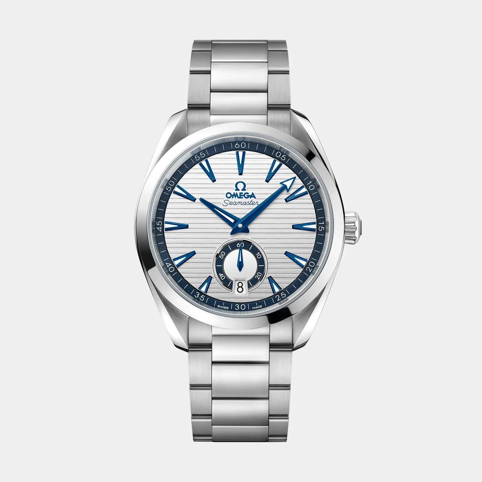 Seamaster Aqua Terra Small Seconds 41mm - Silver and Blue Dial