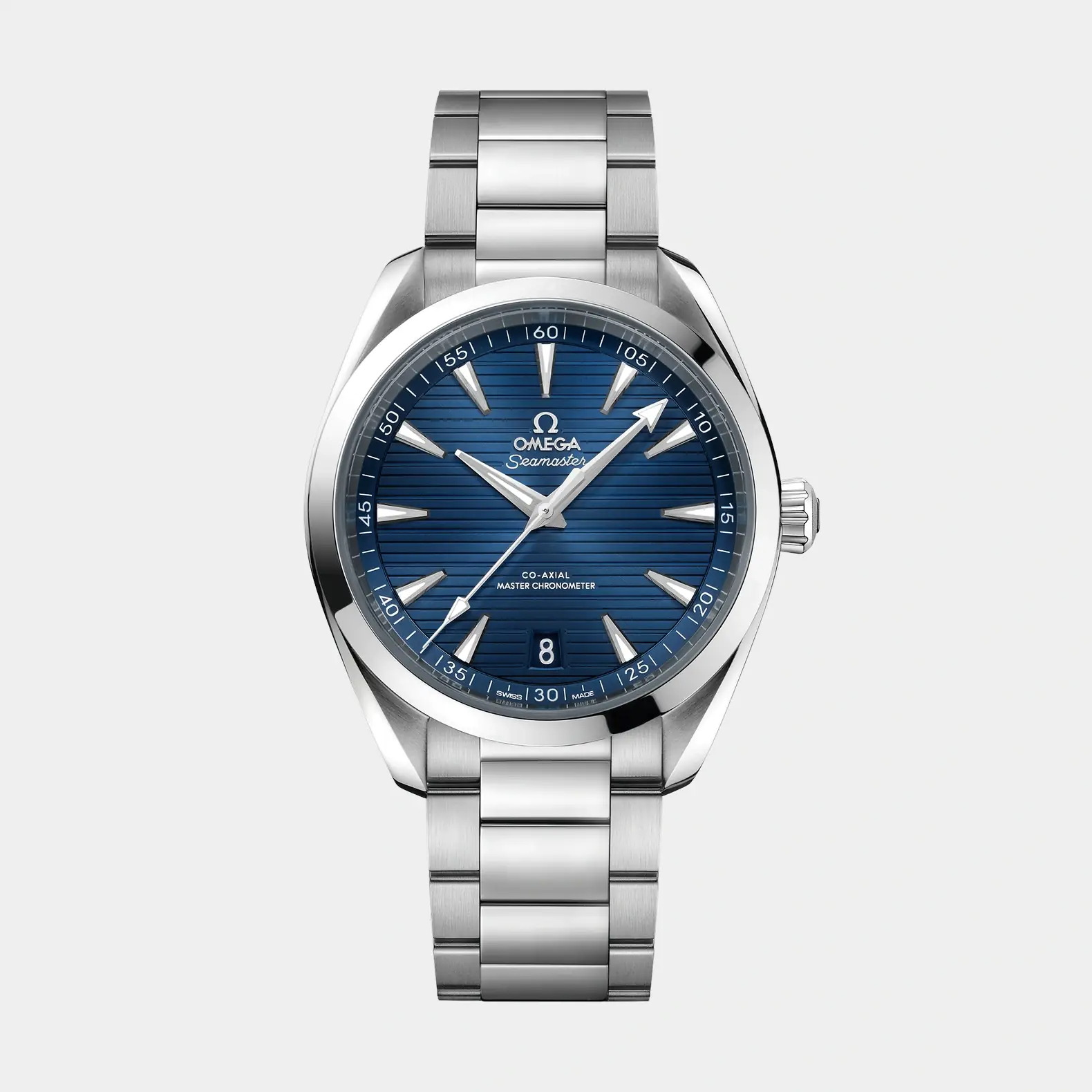 Seamaster Aqua Terra 41mm - Blue Teak Dial on Bracelet