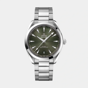 Seamaster Aqua Terra 41mm - Green Teak Dial on Bracelet