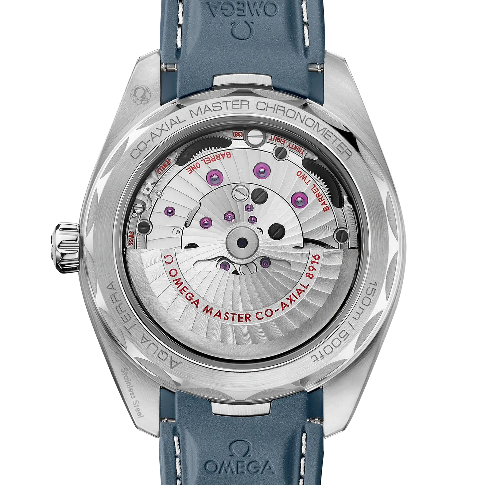 Seamaster Aqua Terra Small Seconds 41mm - Blue Dial on Strap