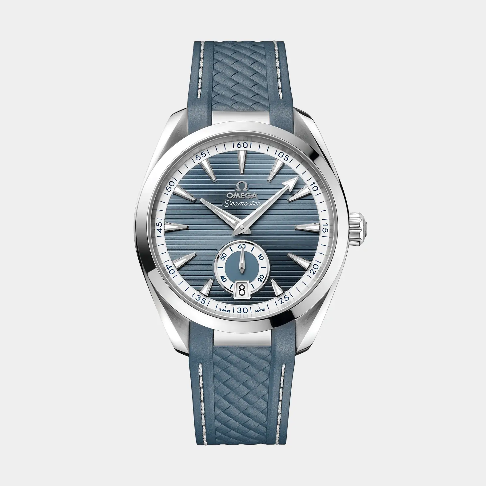 Seamaster Aqua Terra Small Seconds 41mm - Blue Dial on Strap