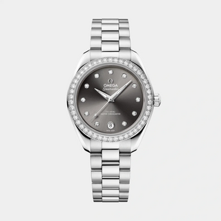Seamaster Aqua Terra 30mm - Grey Diamond Dial and Bezel
