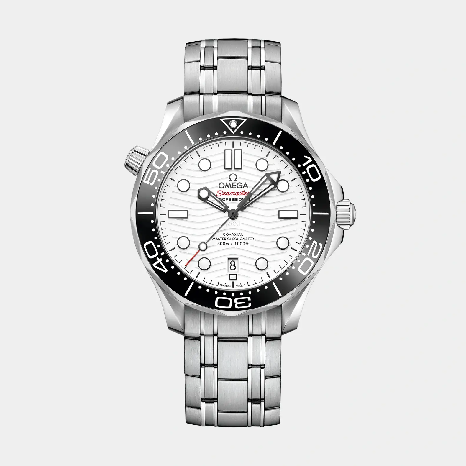 Seamaster Diver 300M 42mm - White Dial on Bracelet