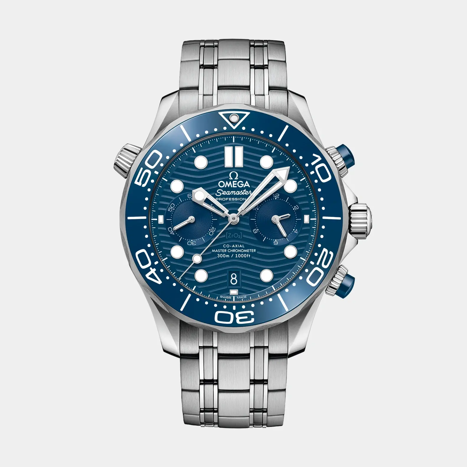 Seamaster Diver 300M Chrono - Blue Dial on Bracelet