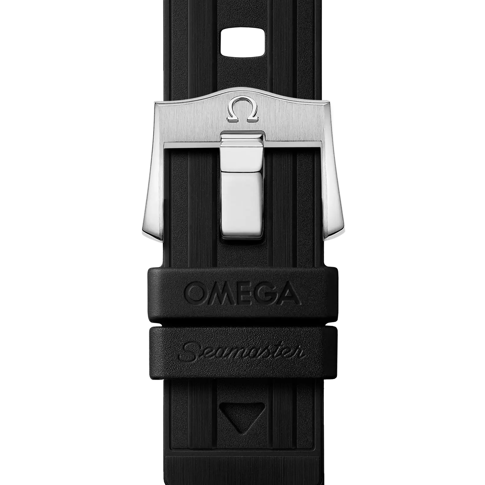 Seamaster Diver 300M - Black Dial with Date on Rubber Strap