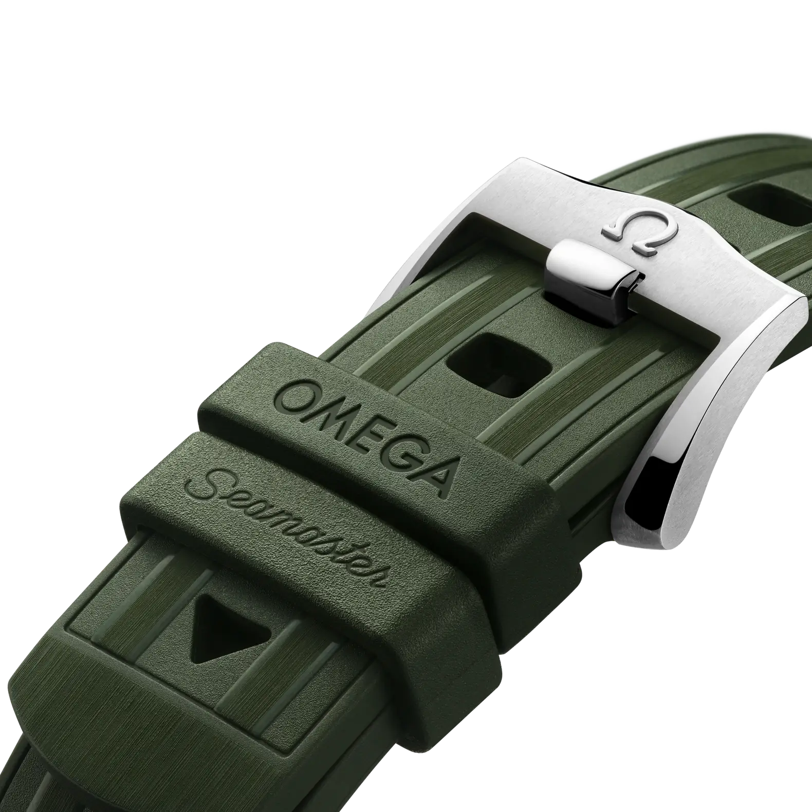 Seamaster Diver 300M 42mm - Green Ceramic Dial on Rubber Strap