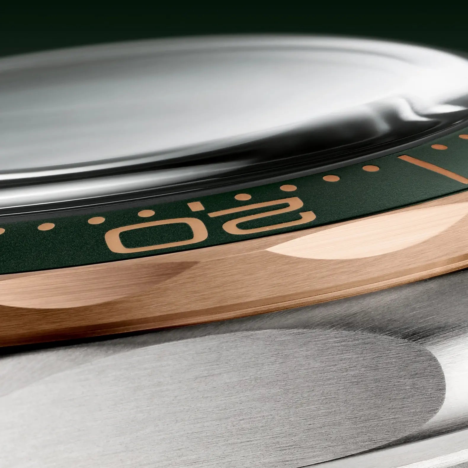 Seamaster Diver 300M Bronze Gold – Green Dial on Rubber Strap