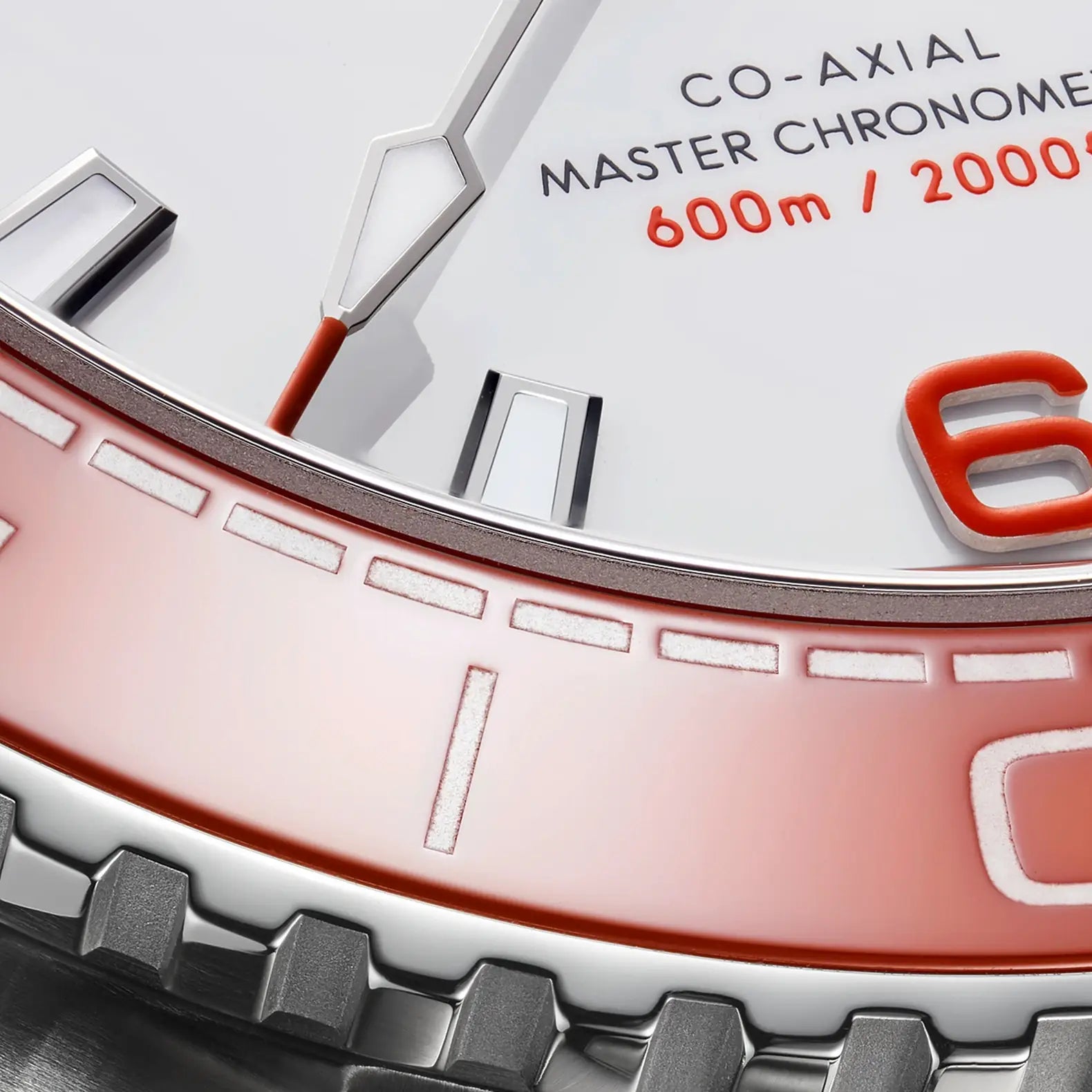 Seamaster Planet Ocean 43.5mm - White Dial on Bracelet