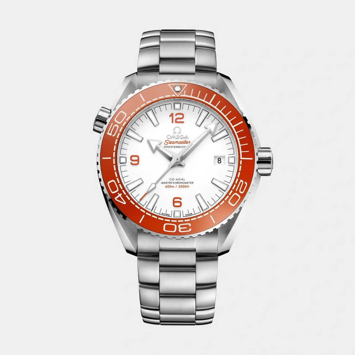 OMEGA | Seamaster Planet Ocean 43.5mm - White Dial on Bracelet