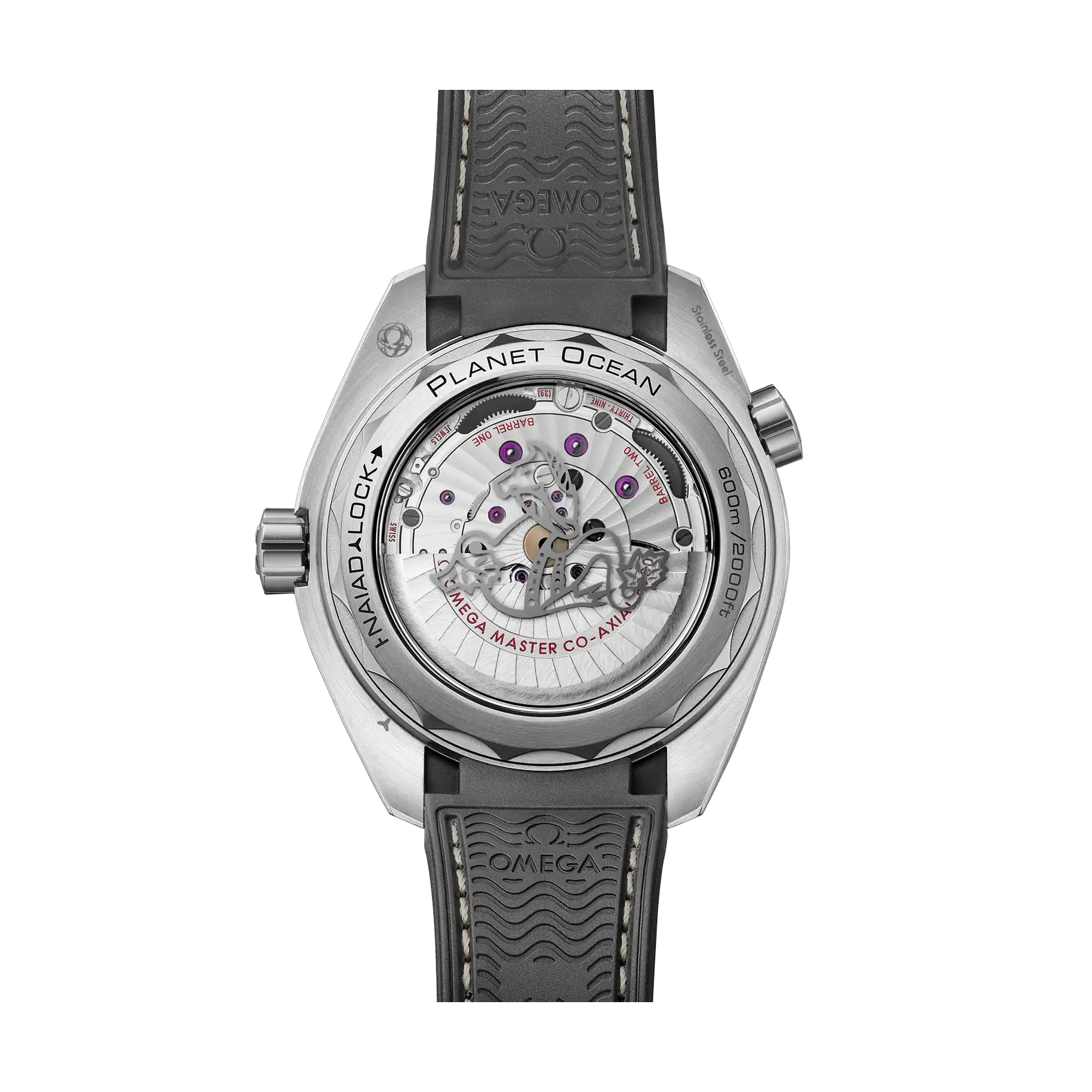 Seamaster Planet Ocean 43.5mm - Grey Dial on Rubber Strap