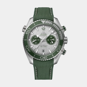 Seamaster Planet Ocean Chrono - Grey and Green Dial on Strap
