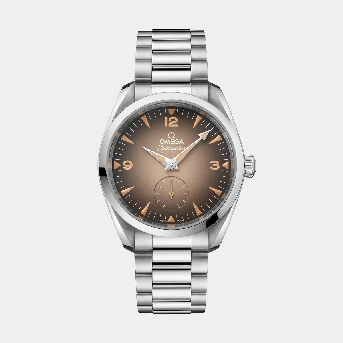 OMEGA | Seamaster Railmaster 38mm - Brown Gradient Dial on Bracelet
