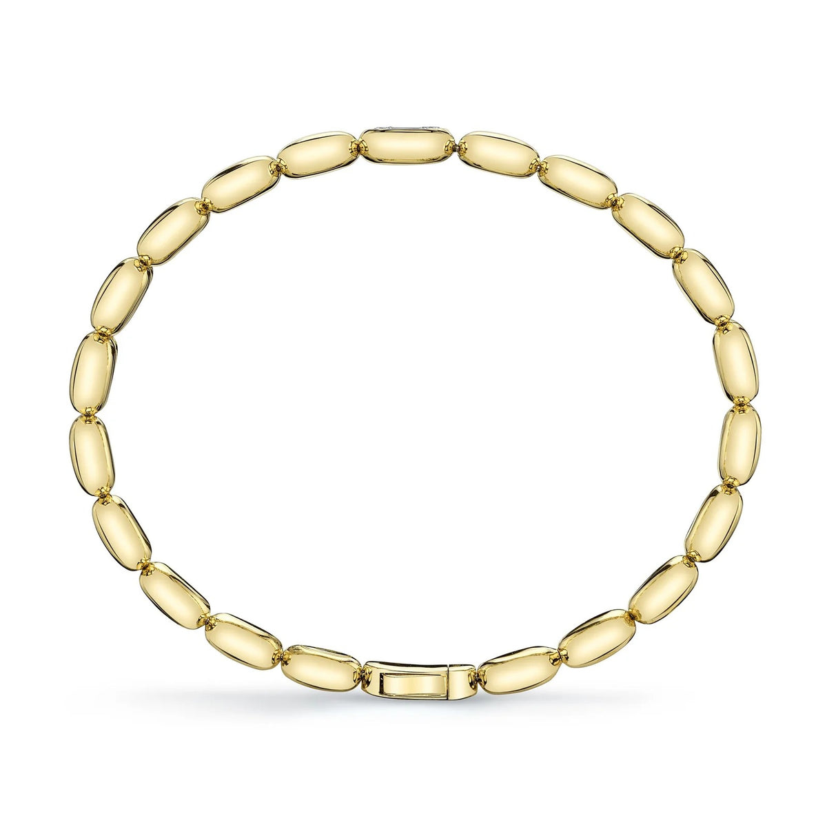 Icon Lumeria 0.10ct Diamond Baguette Bangle in 14K Yellow Gold