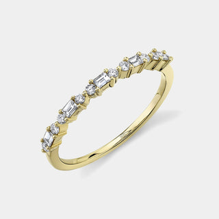 Kate 0.25CT Diamond Baguette Band