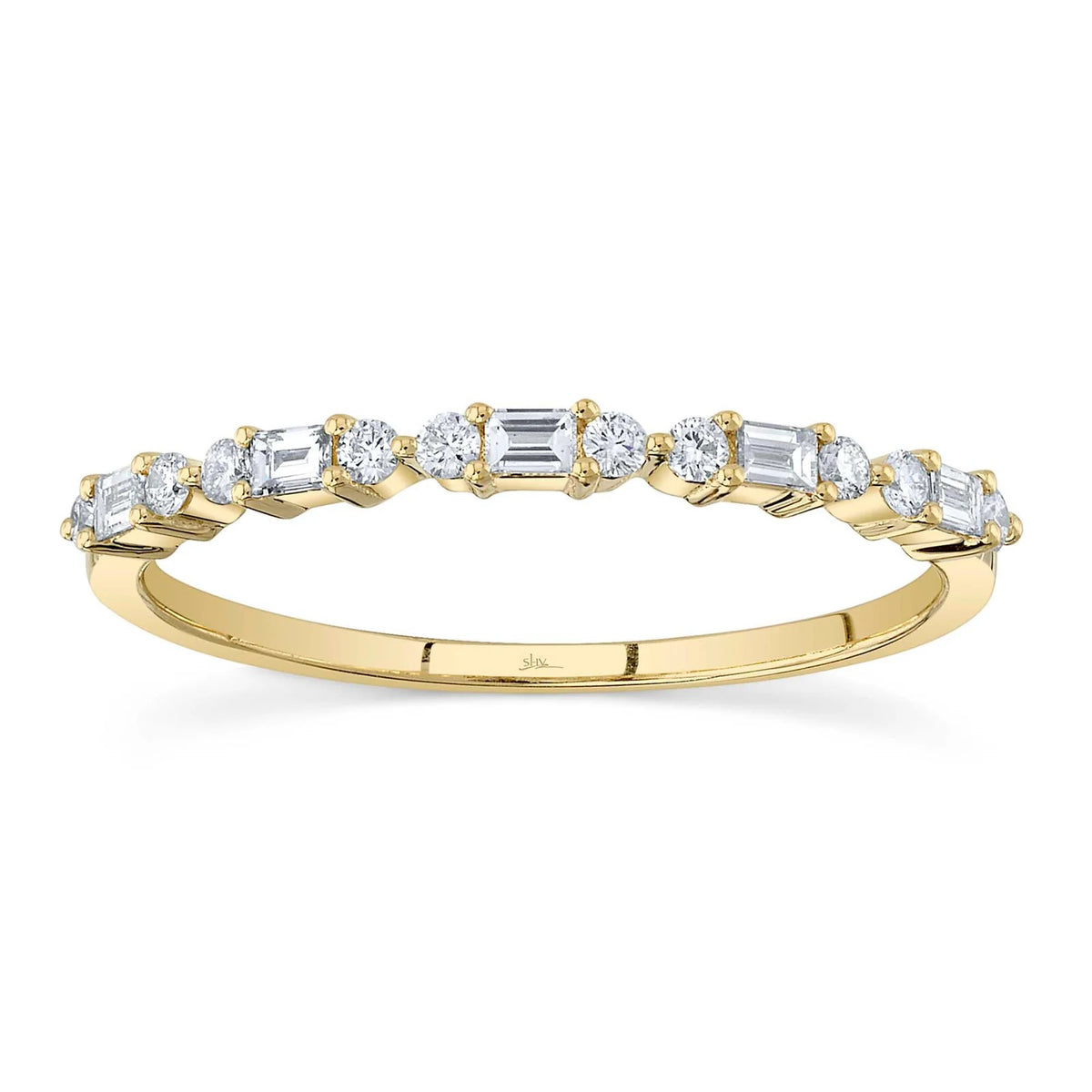 Kate 0.25CT Diamond Baguette Band