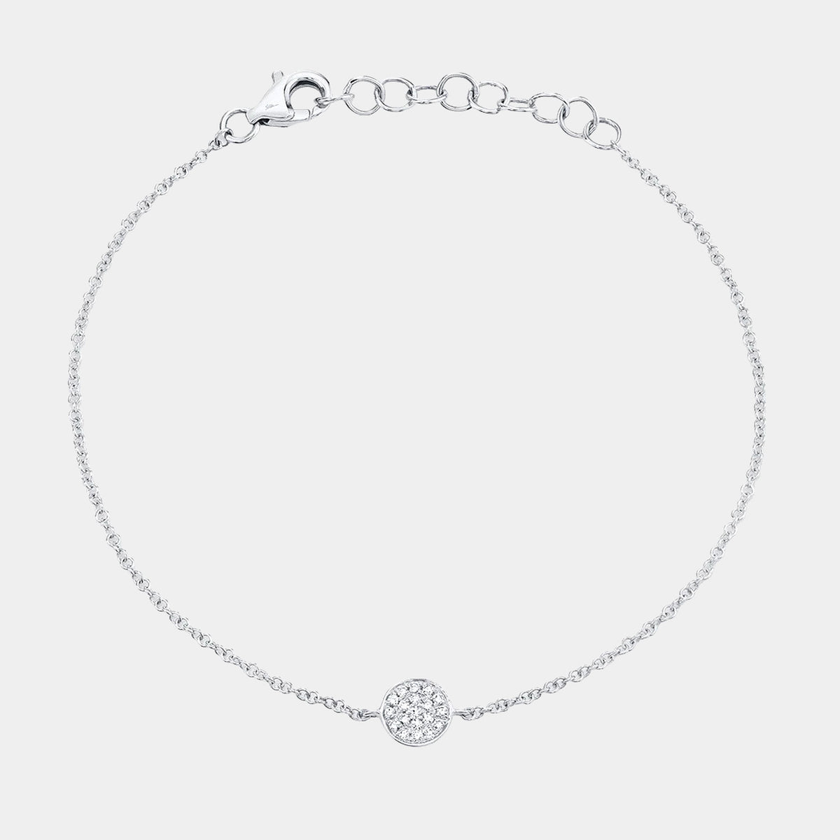 Kate 0.05CT Diamond Pavé Circle Bracelet
