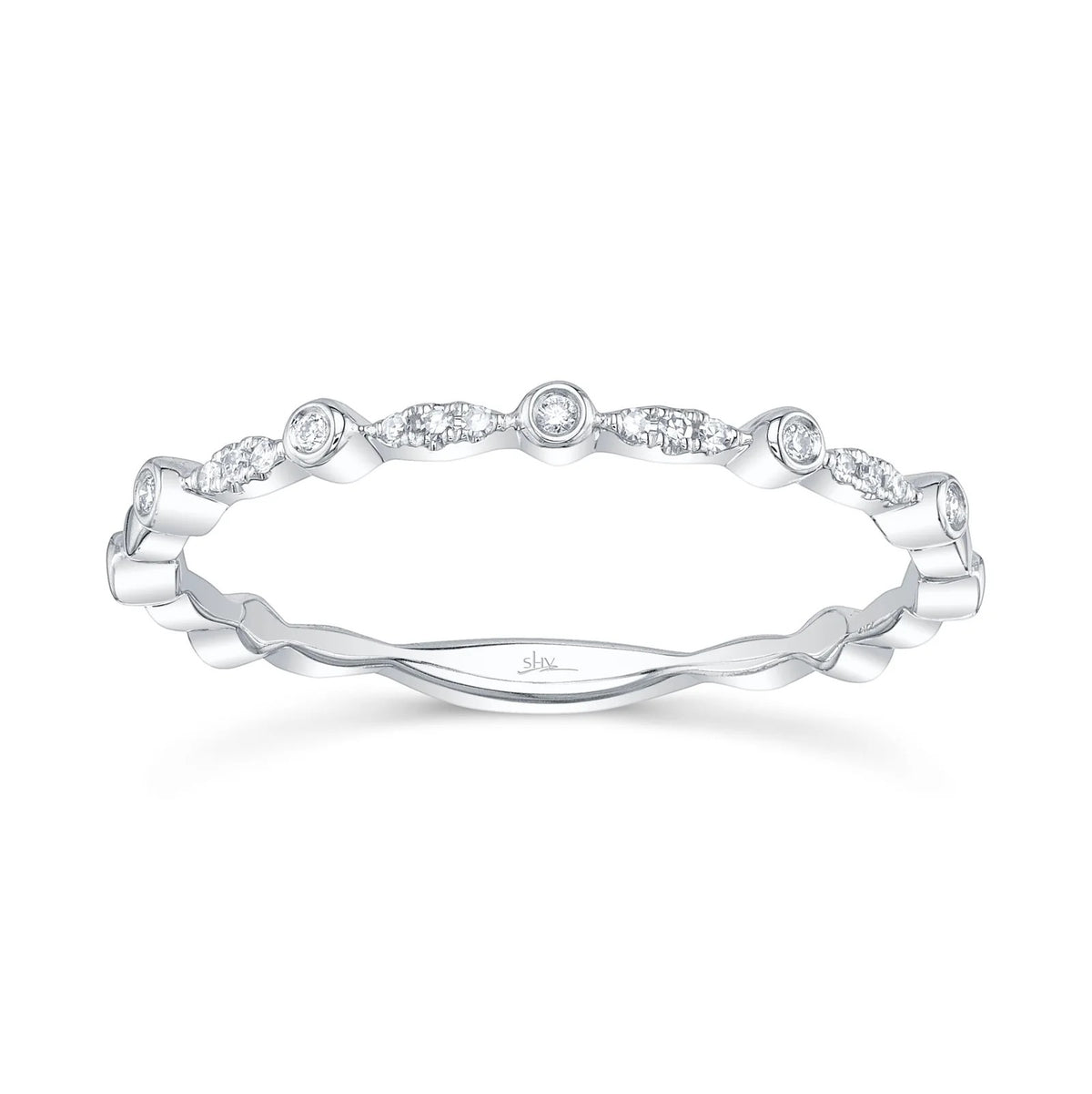 Kate 0.06CT Diamond Band